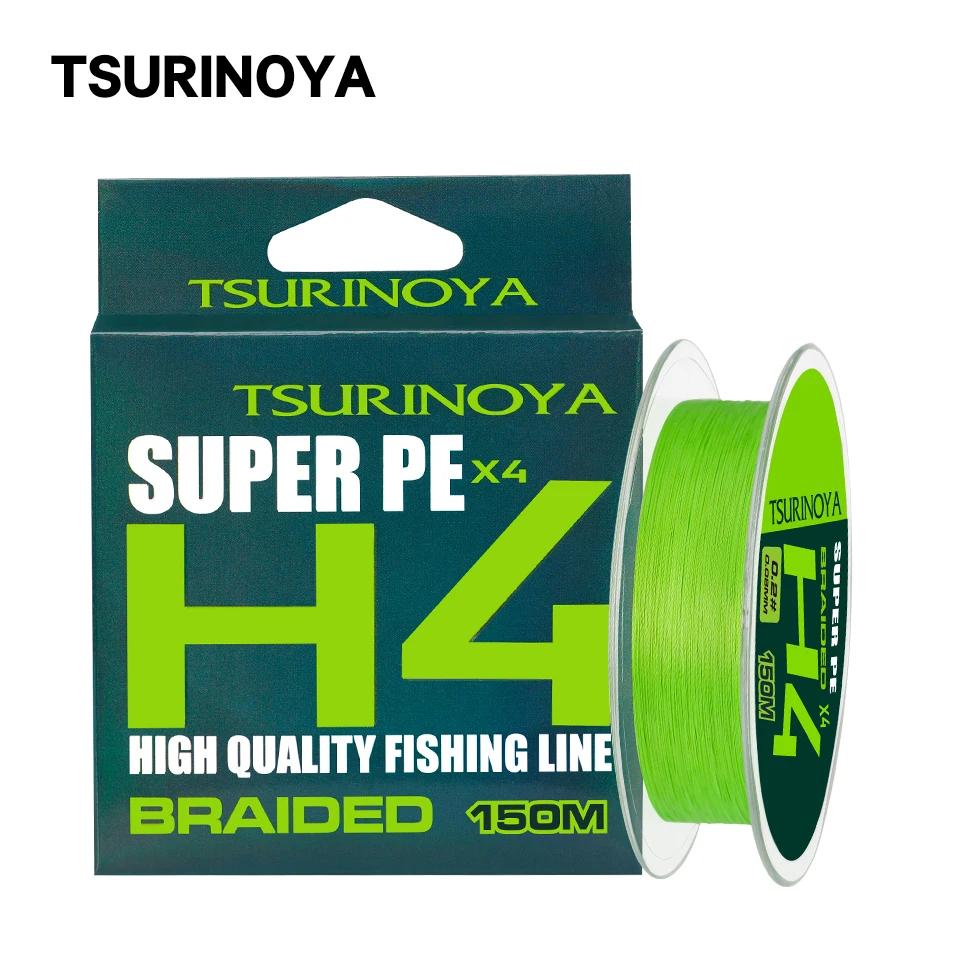TSURINOYA Ƽ ʶƮ PE , Pesca ۾    ̾, 4   PE , 4-8lb, 0.2, 0.4, 0.6, 150m